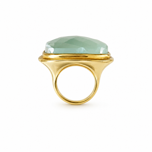 "Janice" Chalcedony Ring