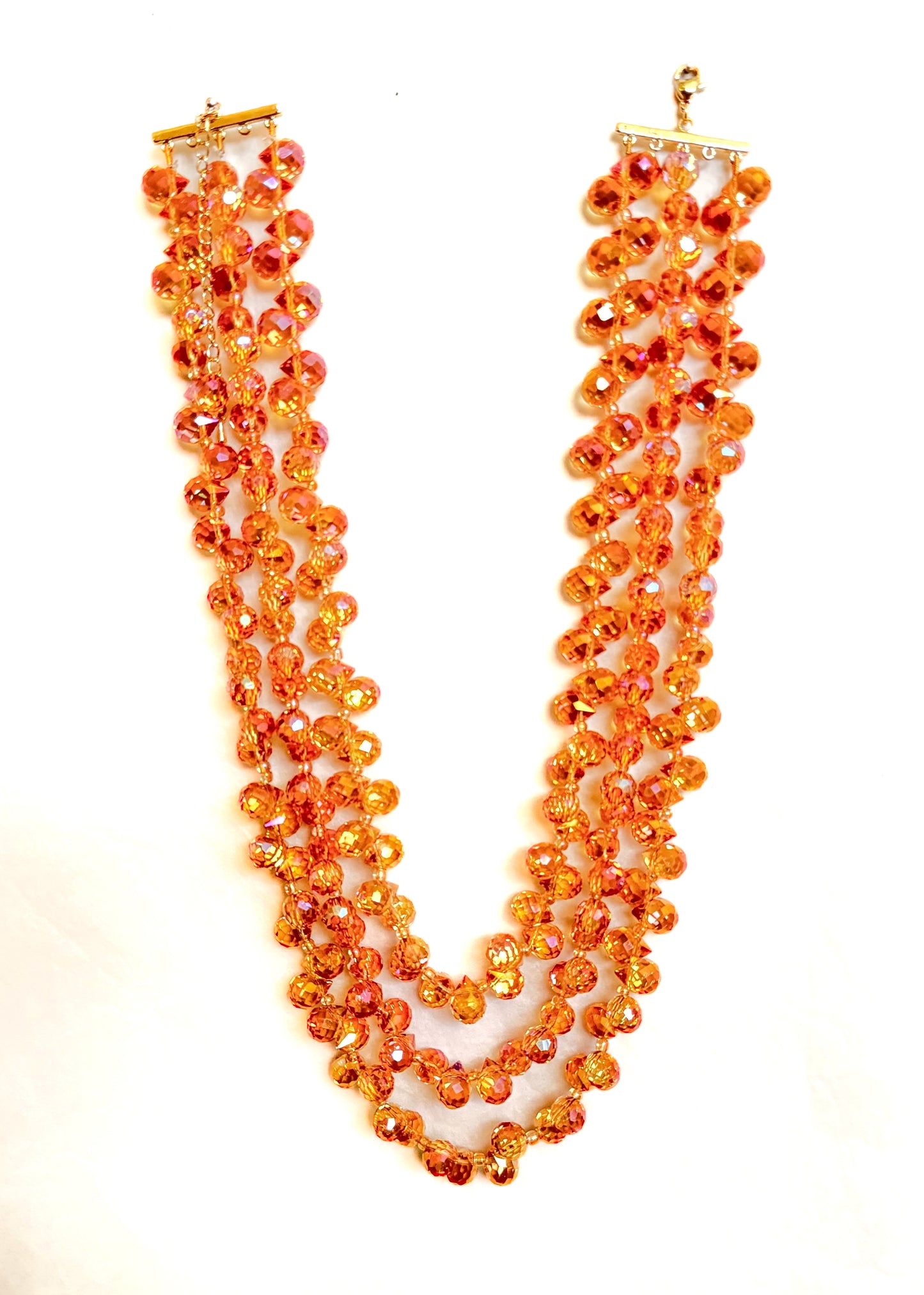 "Shiella" Crystal Beads Necklace