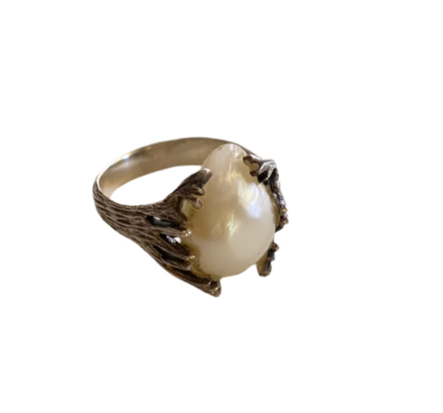 "Erika" Pearl Ring