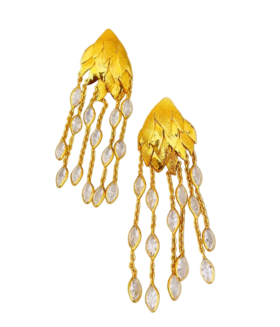 "Kiara" Rain Drops Earrings