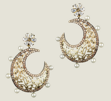Load image into Gallery viewer, &quot;Luna&quot; Earrings (Sample Sale)