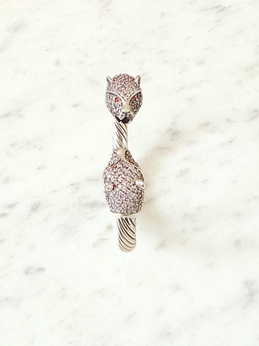 “Cheetah” Cuff - Silver