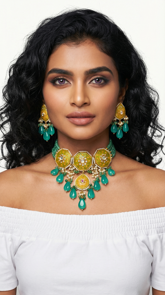 “Alka” Necklace Set