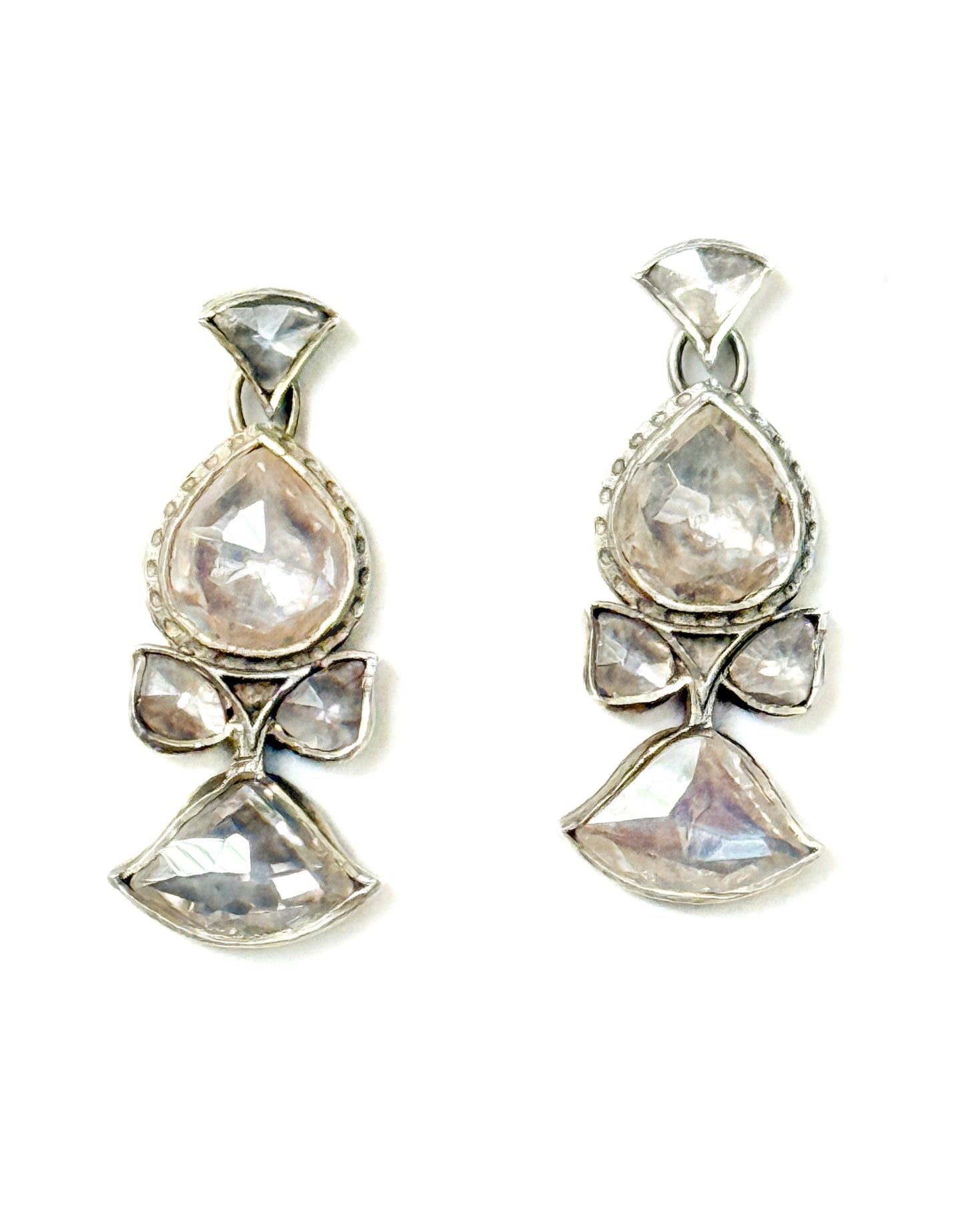 "Rebecca” Silver earrings