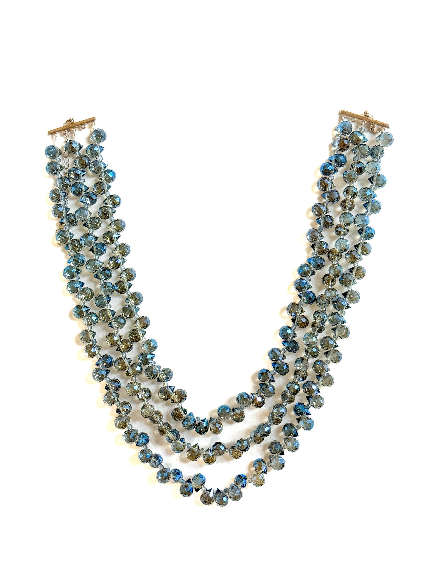 "Bridget" Crystal Beads Necklace