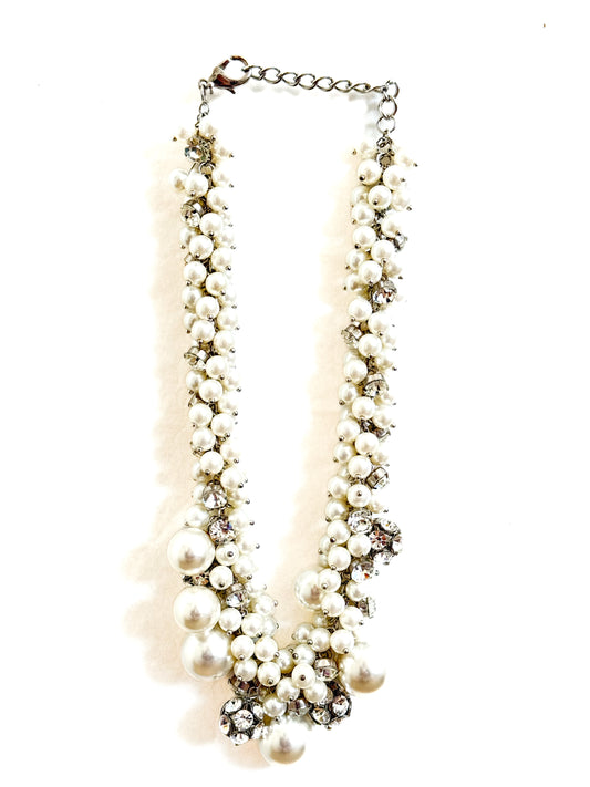 “Krystal” Pearl Necklace