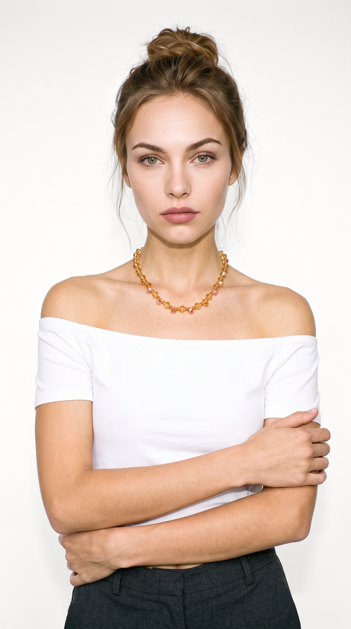 "Vera" Crystal Beads Necklace