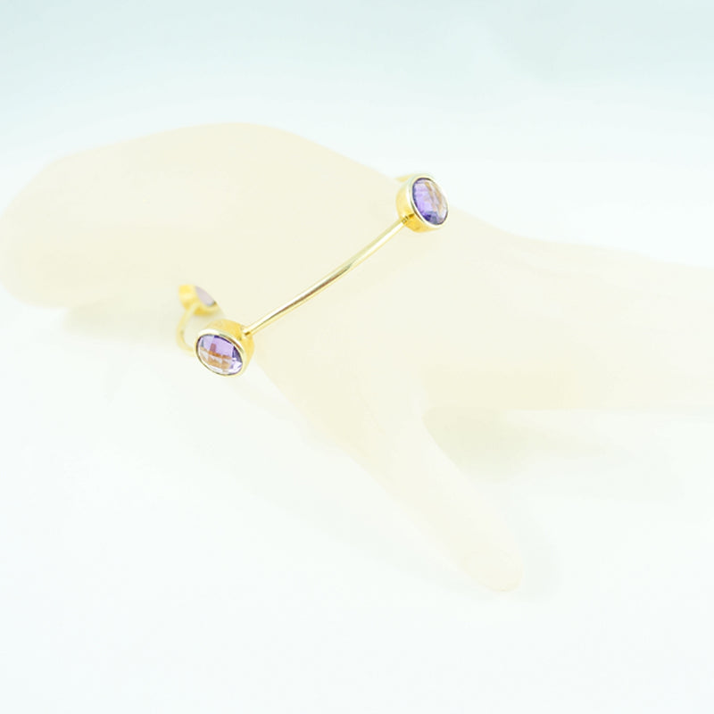 Amethyst Gem Bangle