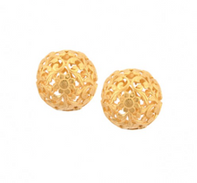 Load image into Gallery viewer, &quot;Lisa&quot; Filigree Ball Earrings