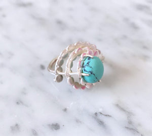 "Jasmine" Ring - Turquoise