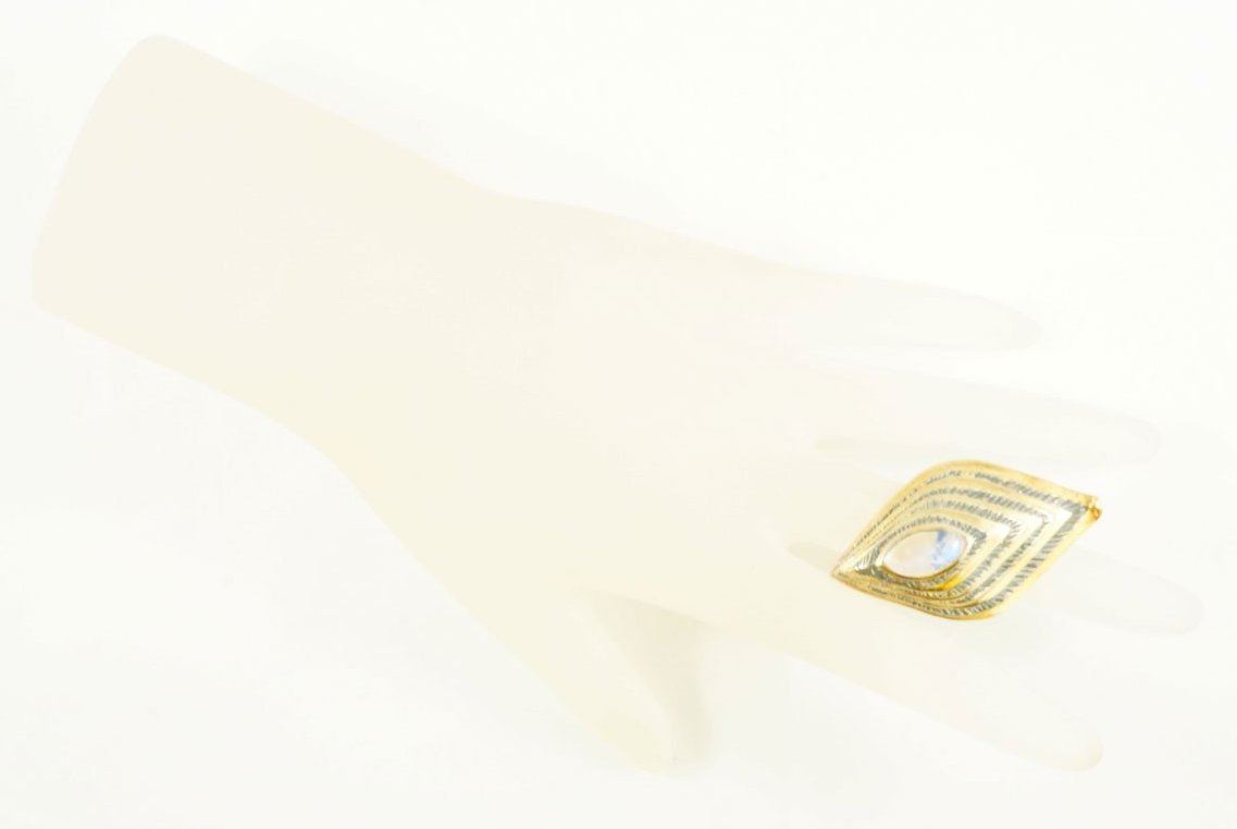 Moonstone Kite Ring