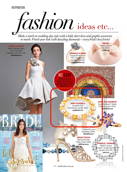 BRIDE TO BE MAGAZINE – FEBRUARY 2016