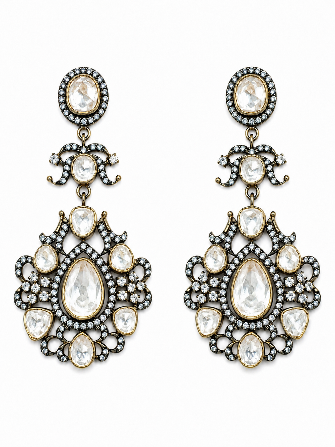 “Theresa” Zircon Earrings