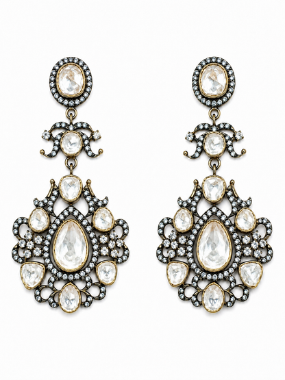 “Theresa” Zircon Earrings