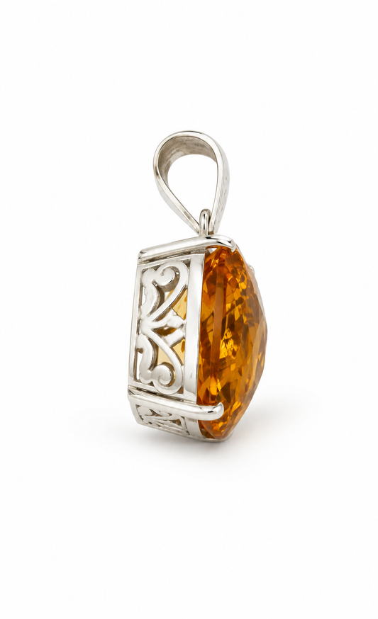 "Lana" Citrine Pendant