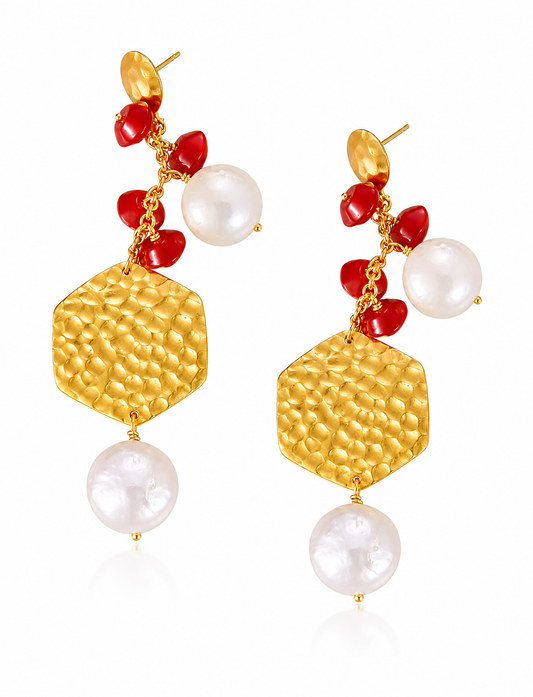 Kyra Pearl Earrings