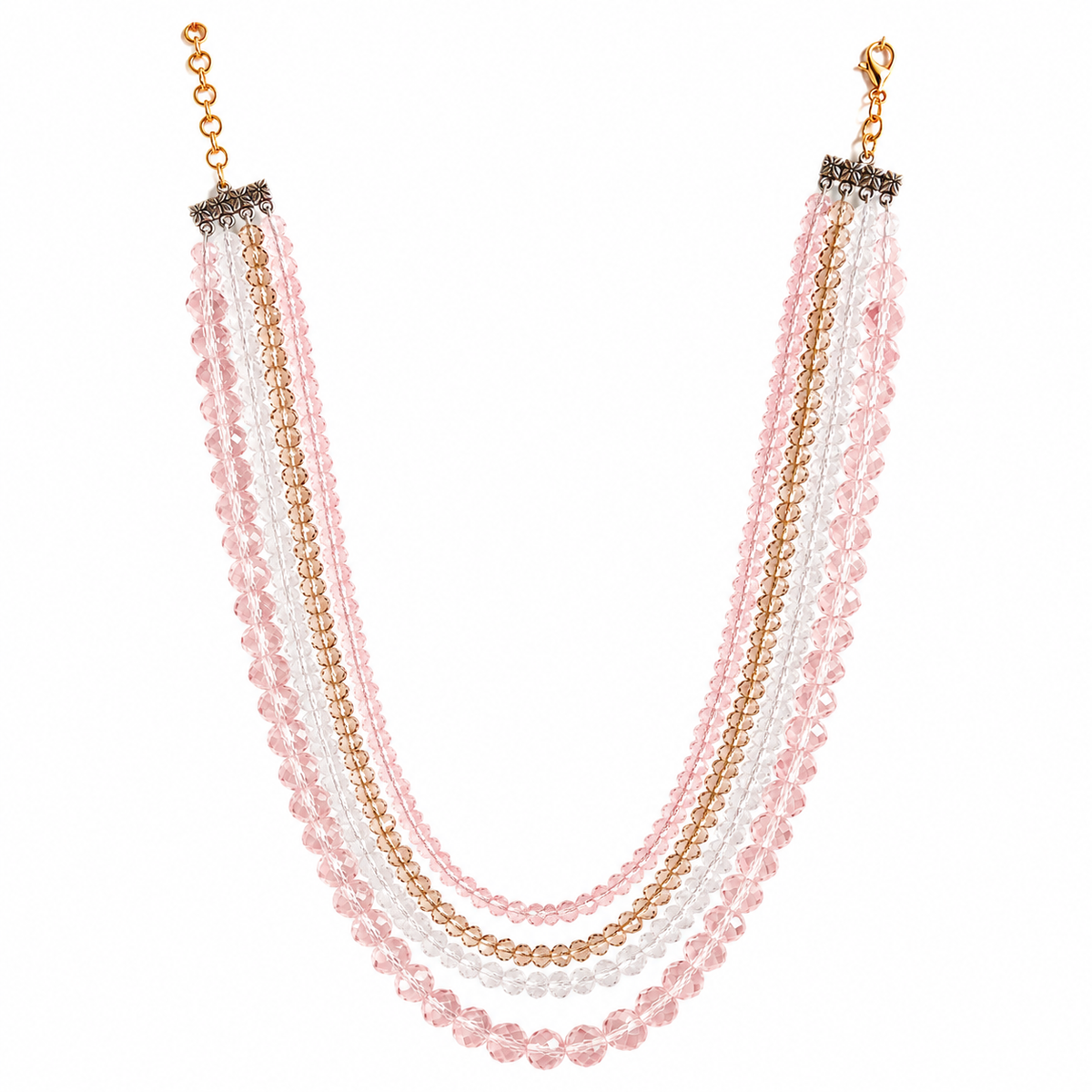 "Maria" Crystal Beads Necklace