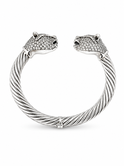 “Cheetah” Cuff - Silver