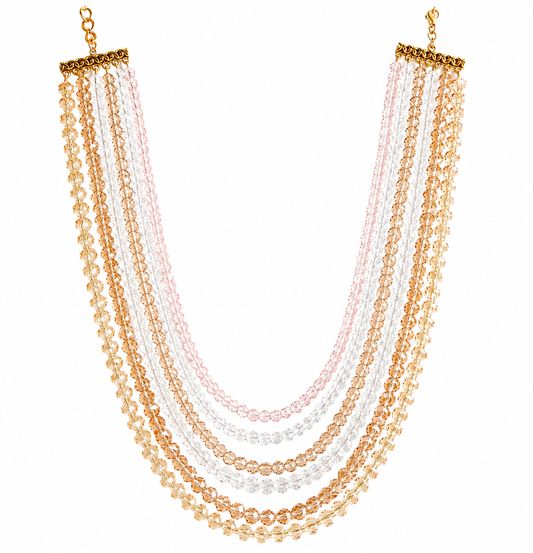 "Jacinta" Crystal Beads Necklace