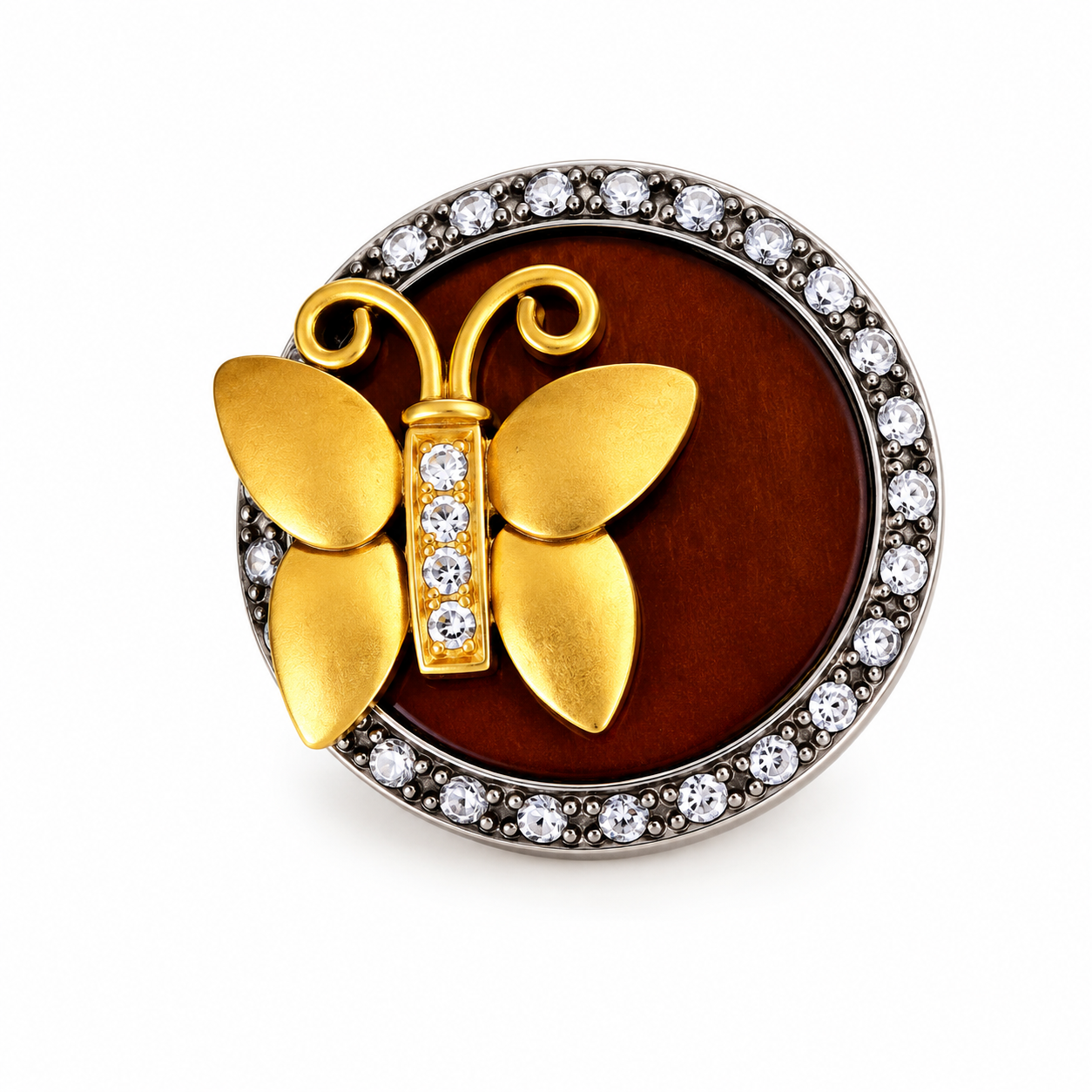 Zircon “Butterfly” Ring
