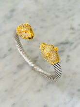 Load image into Gallery viewer, “Cheetah” Cuff - Two Tone