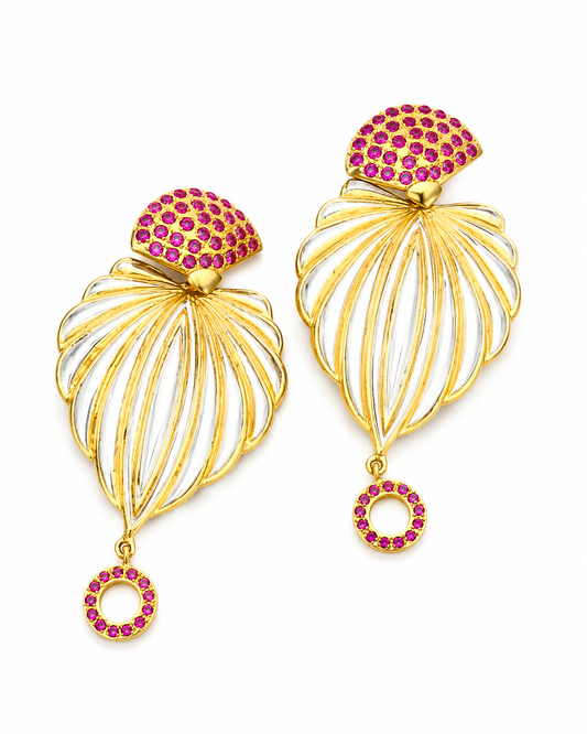 "Snezana" Shell Earrings