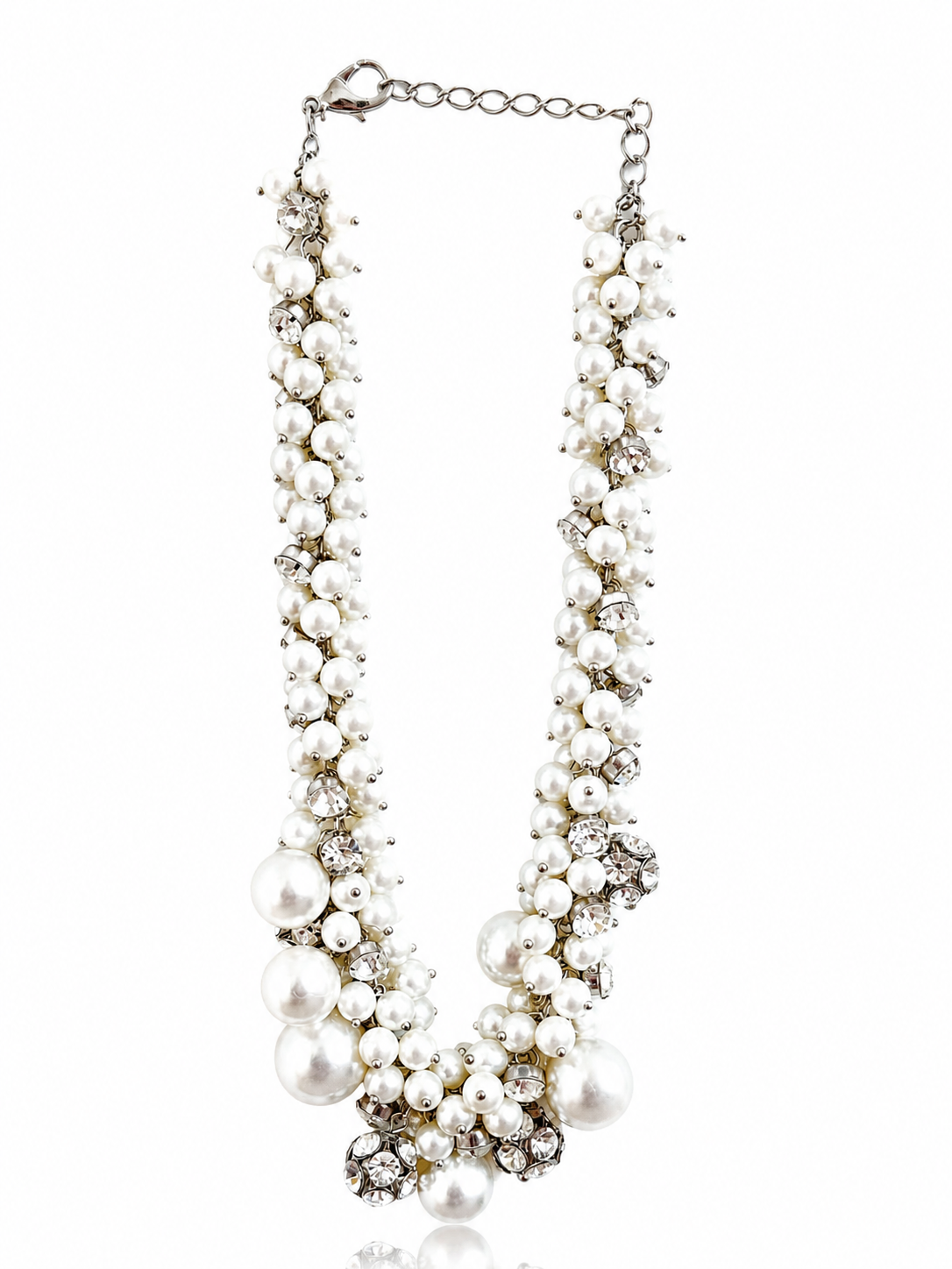 “Krystal” Pearl Necklace