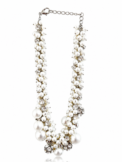 “Krystal” Pearl Necklace