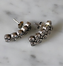 Load image into Gallery viewer, &quot;Gemma” Silver earrings