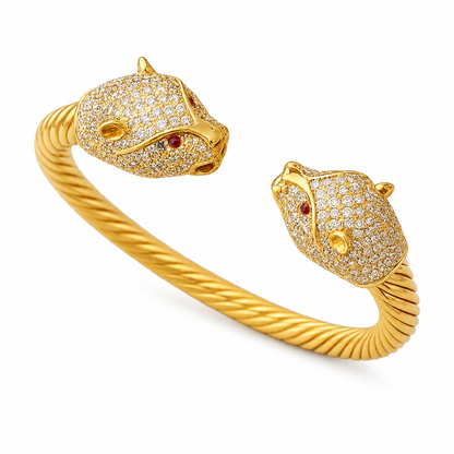 “Cheetah” Cuff - Gold