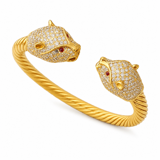“Cheetah” Cuff - Gold