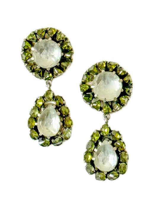 Green “Aisha” Earrings