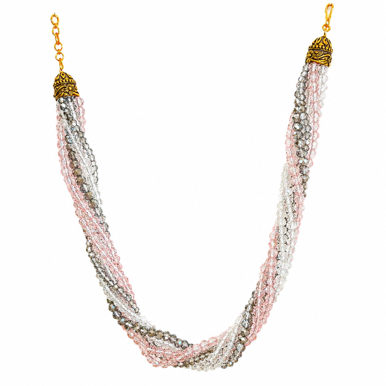 "Joanna" Crystal Beads Necklace