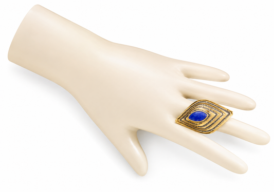 Lapiz Lazuli Kite Ring