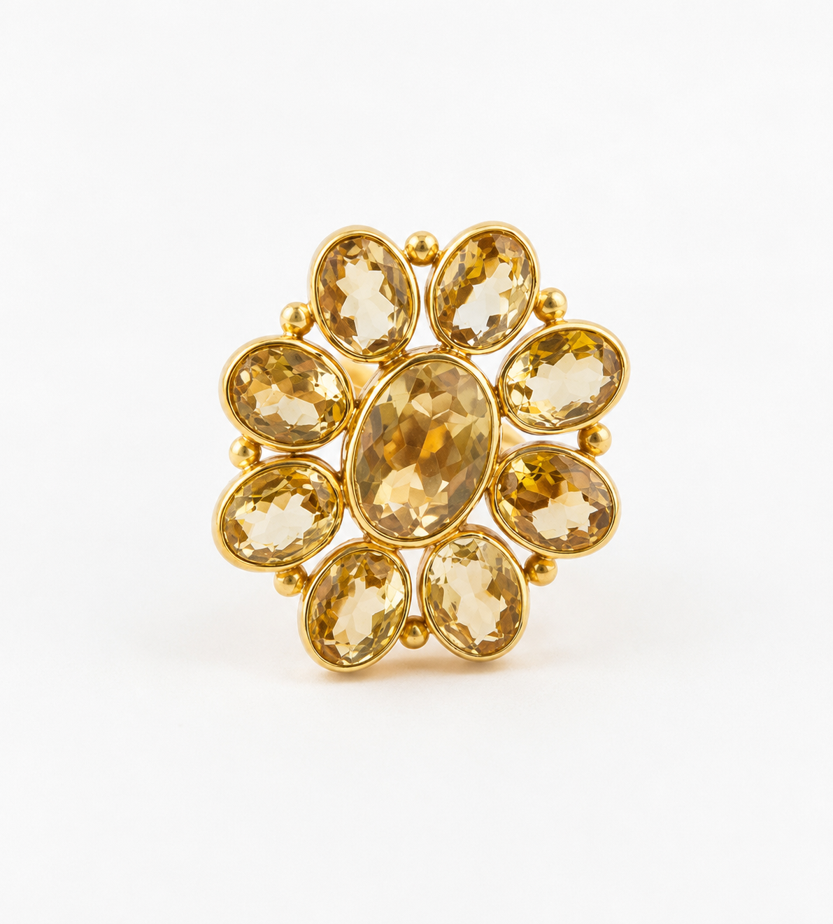 Citrine Gina Ring