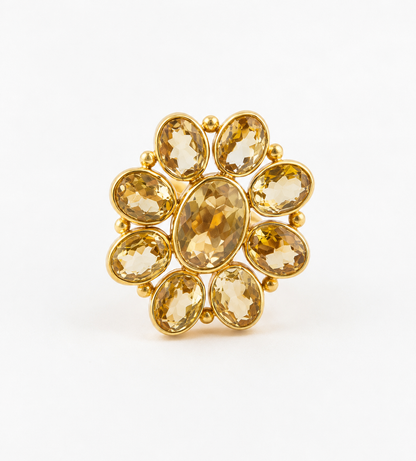 Citrine Gina Ring