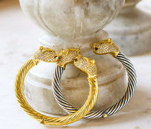 Load image into Gallery viewer, “Cheetah” Cuff - Gold