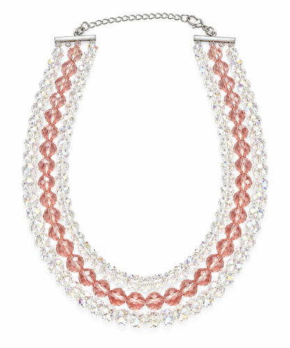 "Jen" Crystal Beads Necklace