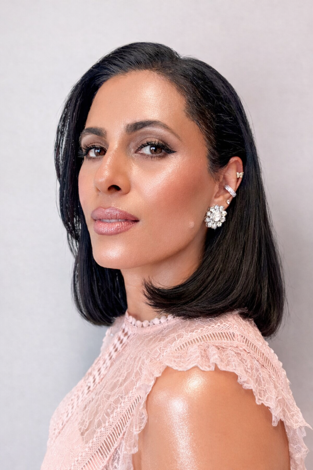 "Samantha” Silver earrings
