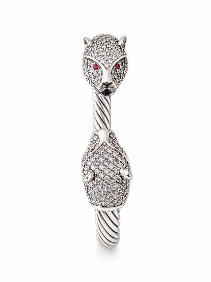 “Cheetah” Cuff - Silver