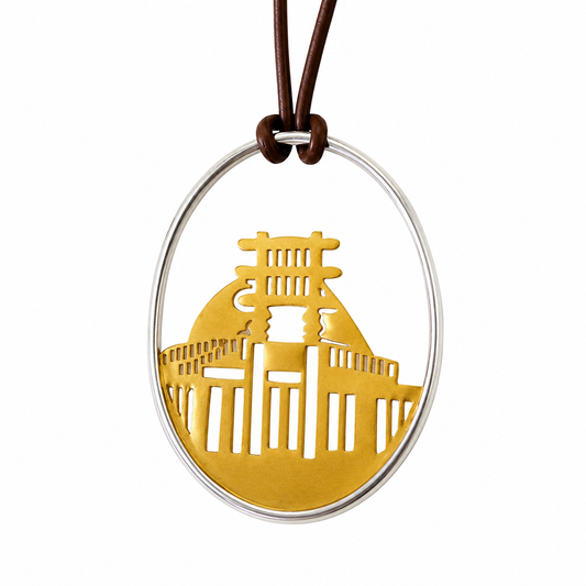 "Parthenon" Greek Temple Necklace
