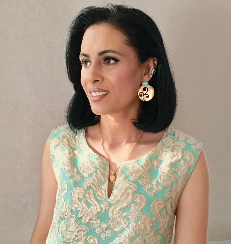 "Debbie" Turquoise Earrings