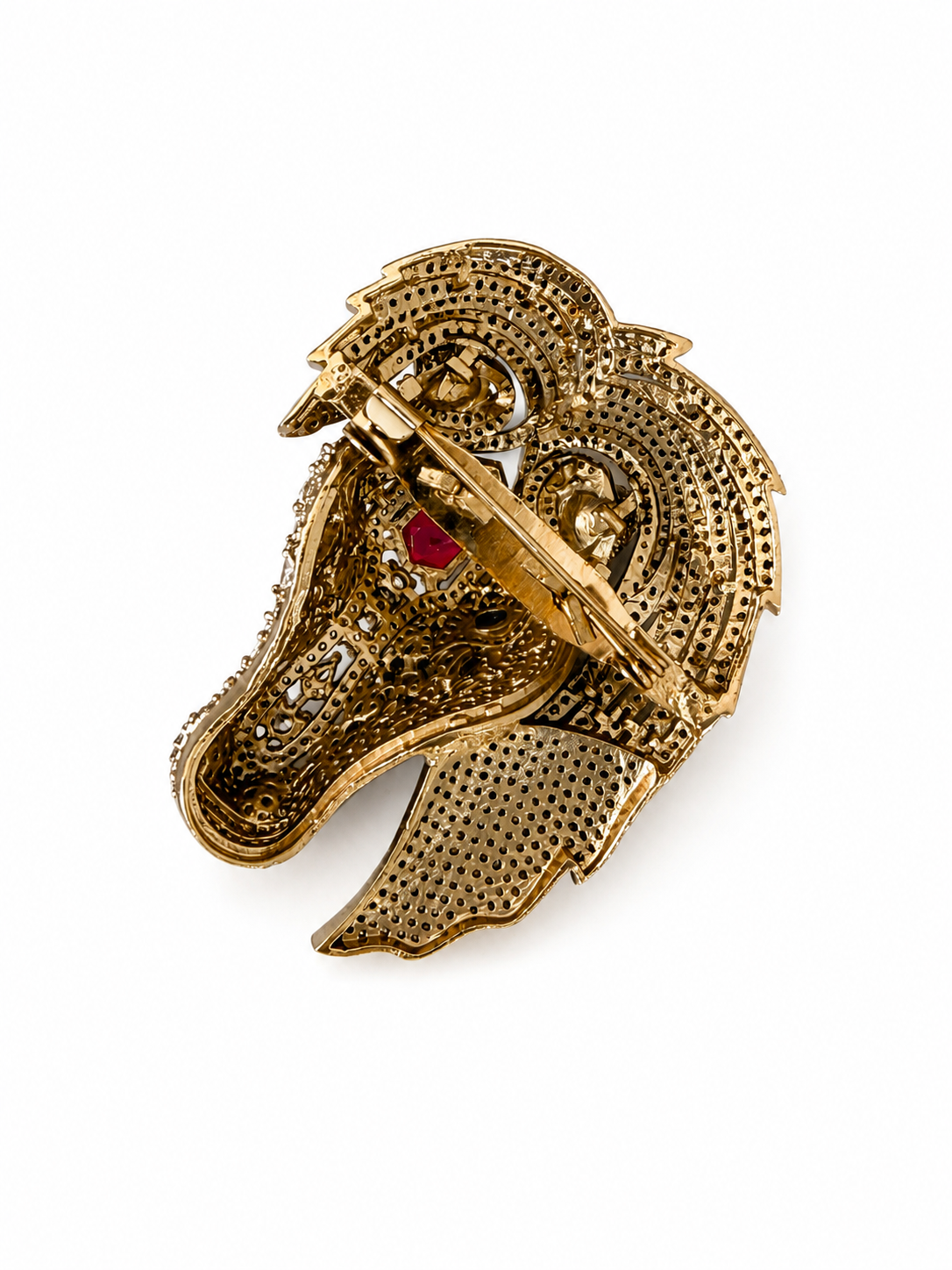 “Imperial Stallion” Brooch