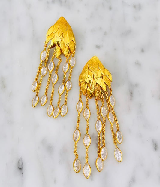 "Kiara" Rain Drops Earrings