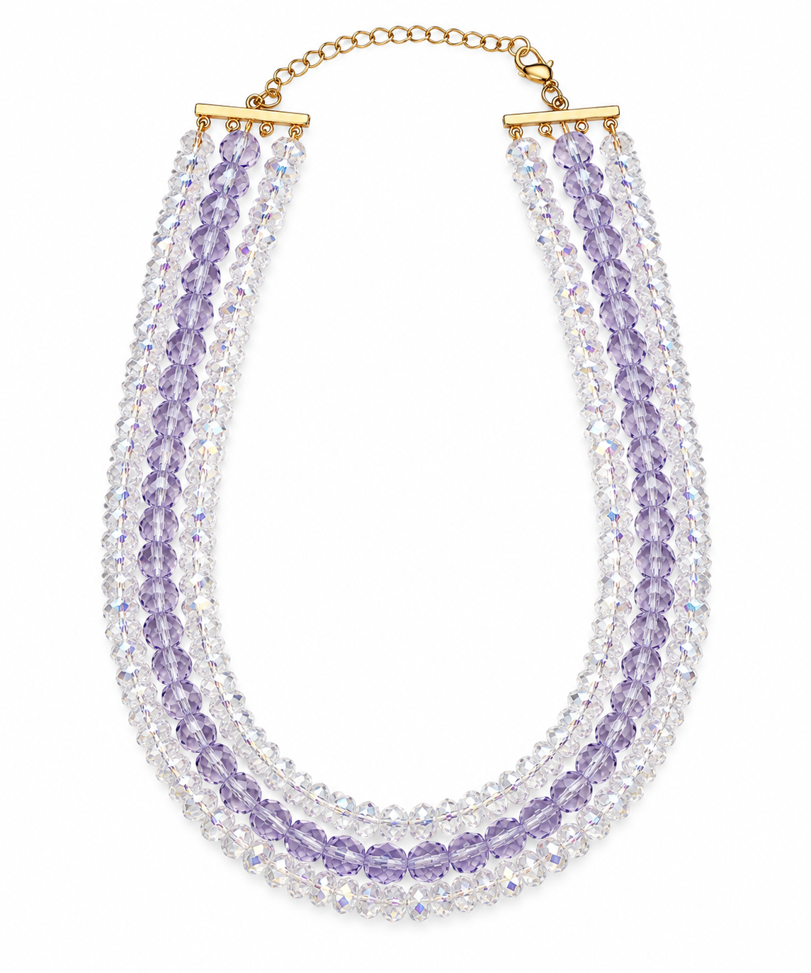"Molly" Crystal Beads Necklace