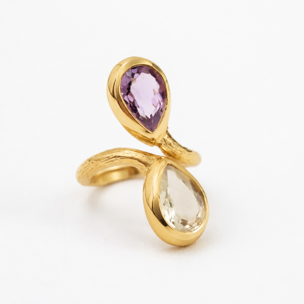 "Miriam Leaves" Cocktail Ring