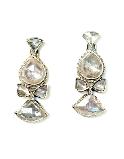 "Rebecca” Silver earrings