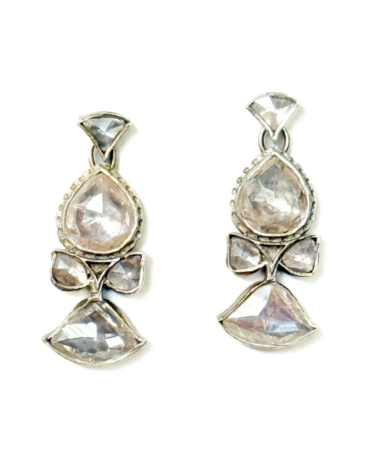 "Rebecca” Silver earrings