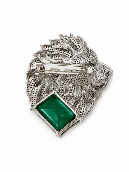 “Imperial Pride Lion” Brooch