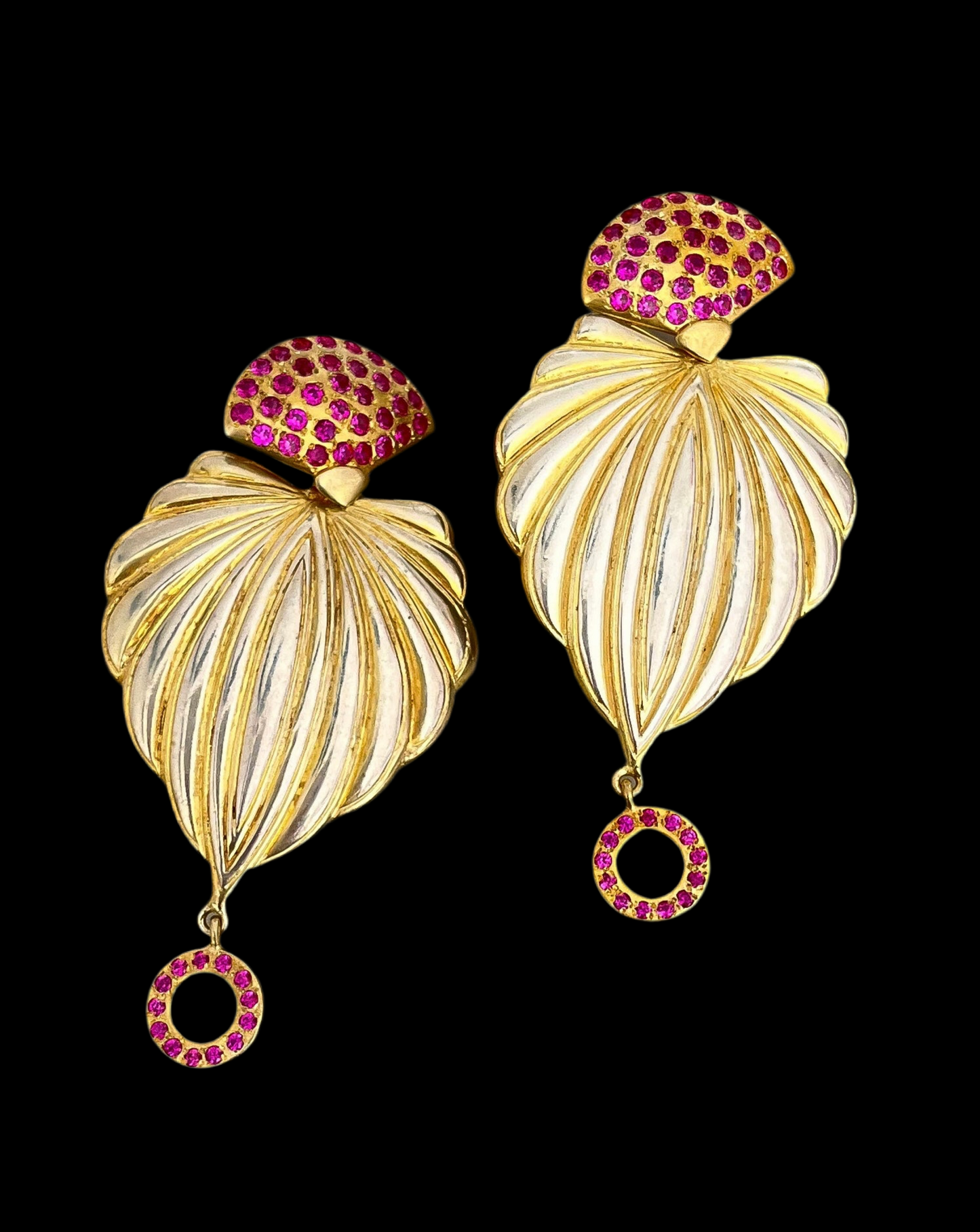"Snezana" Leaf Earrings